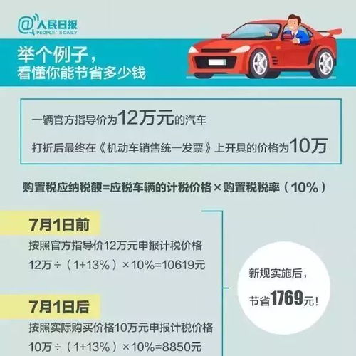 汽车的税是多少 汽车的税是多少