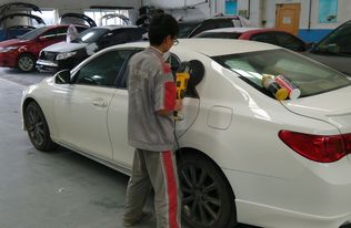 汽车不喷漆修补多少钱