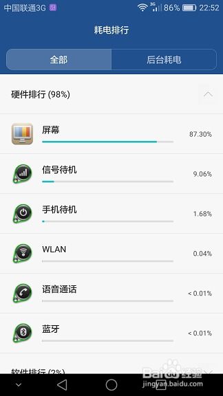 华为手机耗电怎么检查